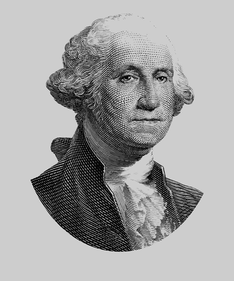 George Washington Graphic Four Digital Art by War Is Hell Store - Fine ...