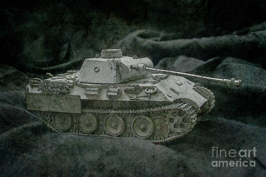 German Panther Tank #2 Digital Art by Randy Steele