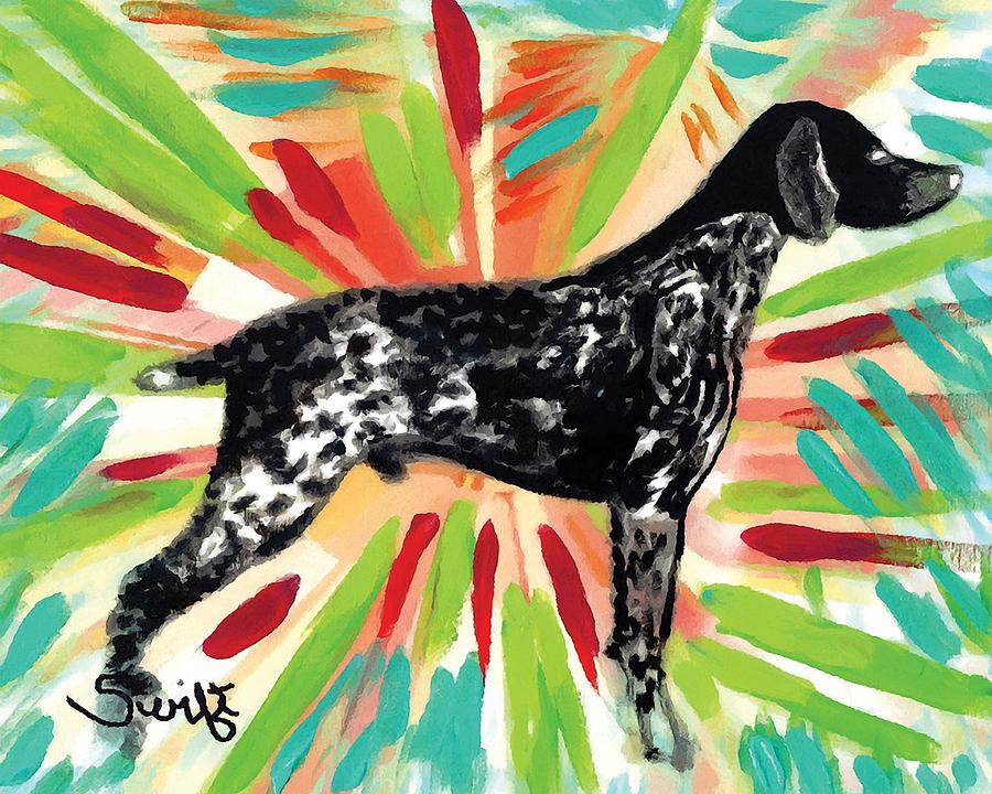 german shorthair paintings