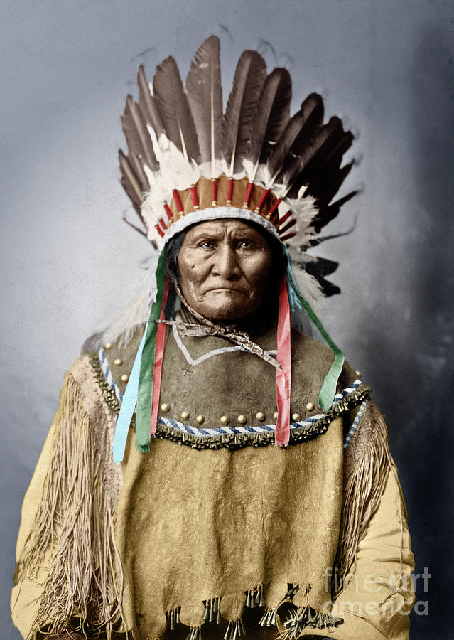 Geronimo #1 Photograph by Granger