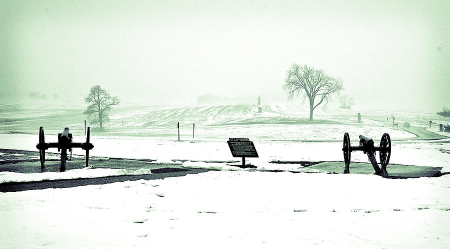 Gettysburg Battlefield Cannons Photograph by Sam Turgeon Gettysburg Battlefield Cannons Photograph by Sam Turgeon