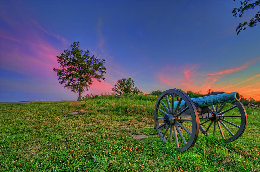 Gettysburg Oak Hill Sunrise Photograph By Craig Fildes Fine Art America