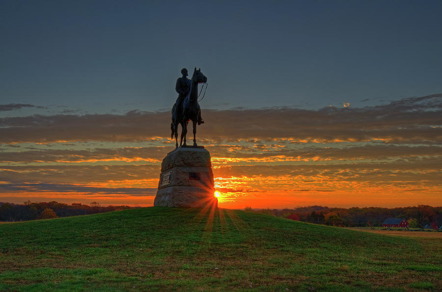 Gettysburg Sunrise Photograph By Craig Fildes 