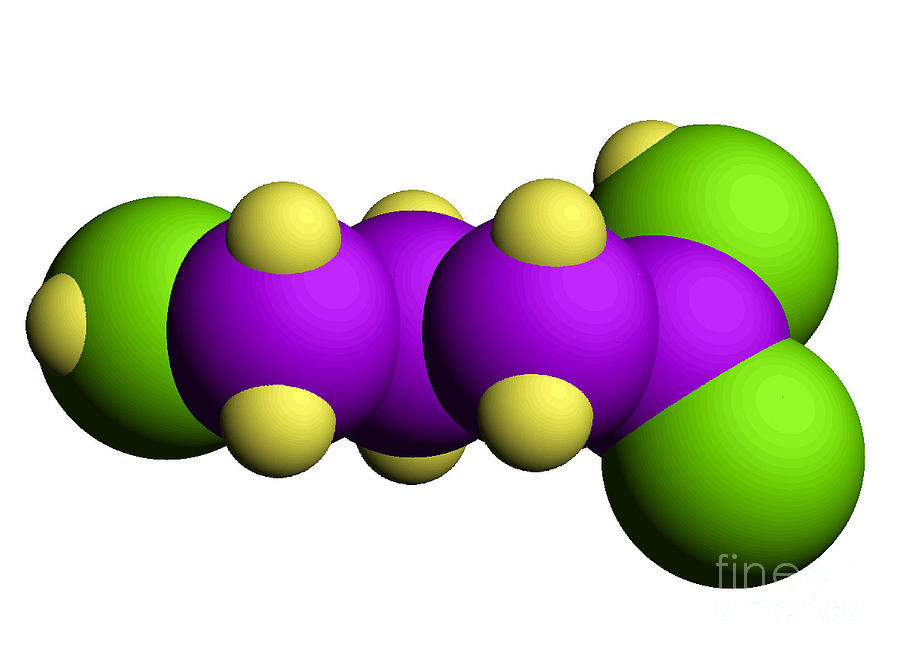 Ghb Molecular Model #1 Photograph by Scimat