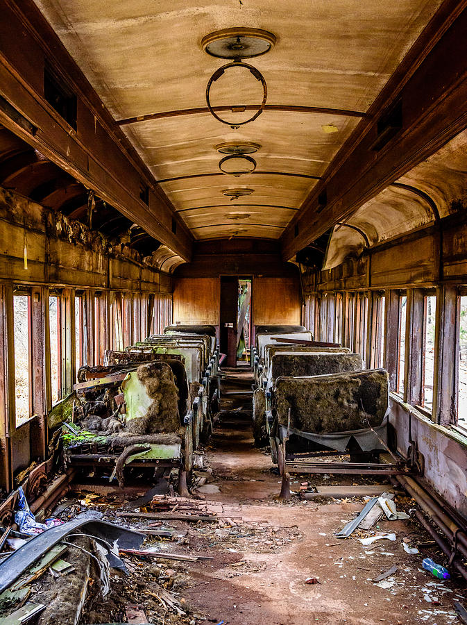 Train Photograph - Ghost Train #1 by Ray Greyling