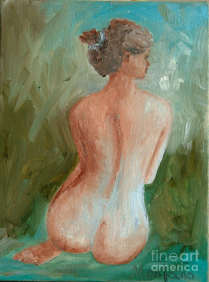 Girl Nude Painting By Inna Montano Fine Art America