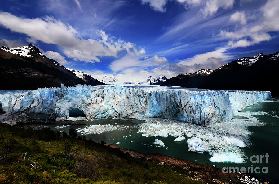 Glaciar Perito Moreno Patagonia #2 Photograph by Bob Christopher