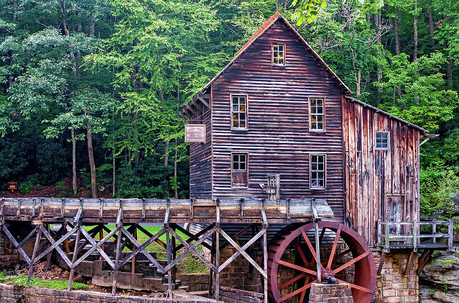 Glade Creek Grist Mill 4 #2 Photograph by Steve Harrington
