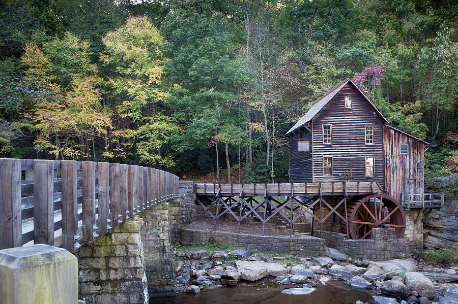 Glade Creek Grist Mill #2 Photograph by John Daly