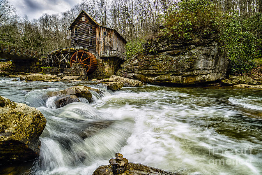 Glade Creek Grist Mill #1 Photograph by Thomas R Fletcher