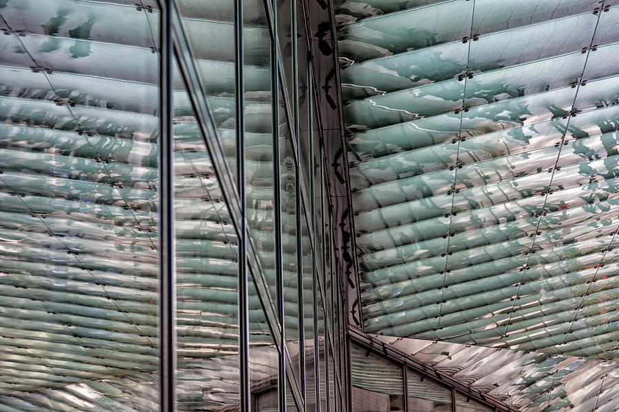Glass Walkway Cover Lower Manhattan #1 Photograph by Robert Ullmann