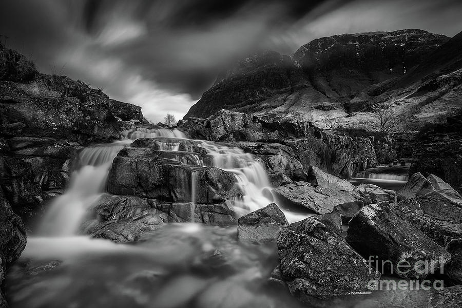 Mountain Photograph - Glencoe River #1 by Keith Thorburn LRPS EFIAP CPAGB