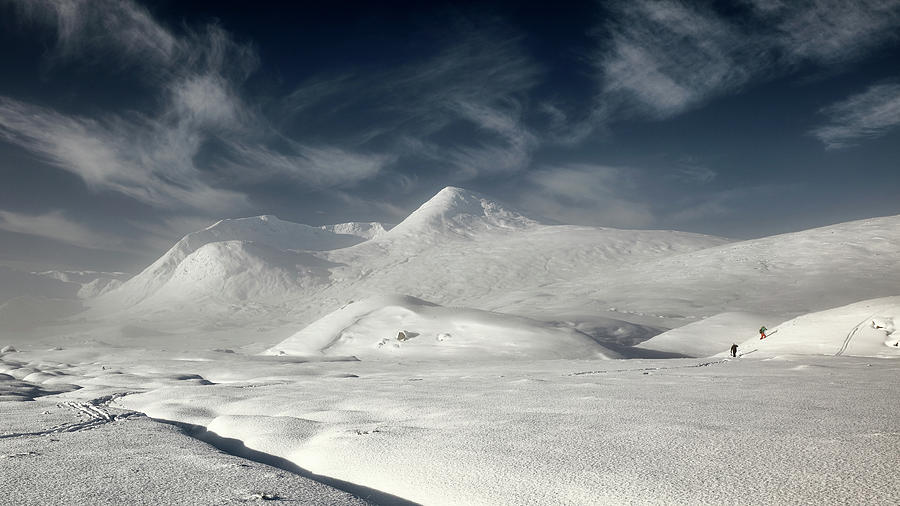Glencoe Winter Landscape Photograph by Grant Glendinning