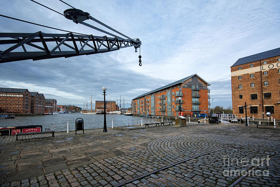 Gloucester Docks Photograph - Gloucester Docks by Smart Aviation Gloucester Docks Photograph - Gloucester Docks by Smart Aviation