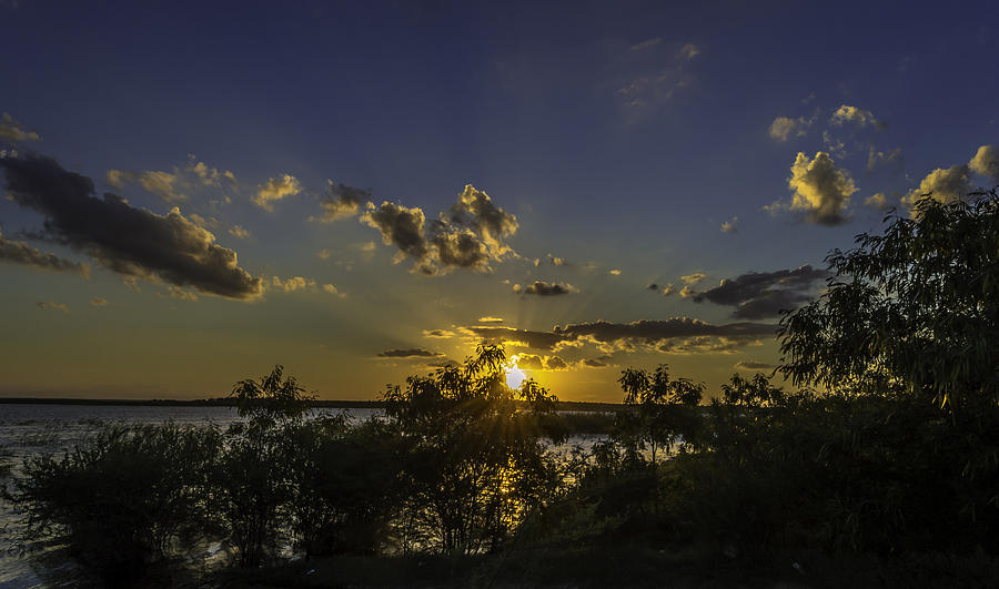 Glowing Sunset #1 Photograph by Leticia Latocki
