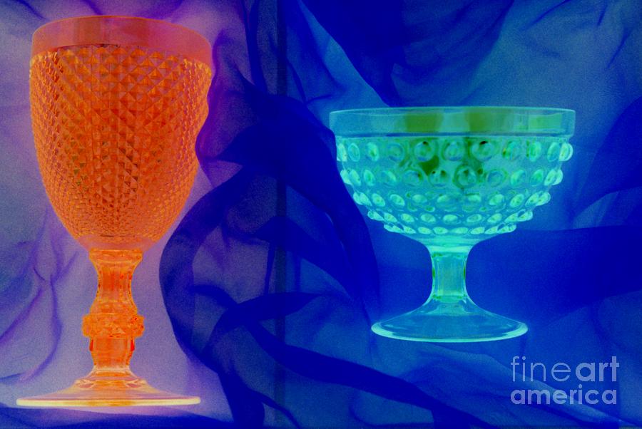 Neon Colors Photograph - Goblet Series by Tamarra Tamarra Neon Colors Photograph - Goblet Series by Tamarra Tamarra