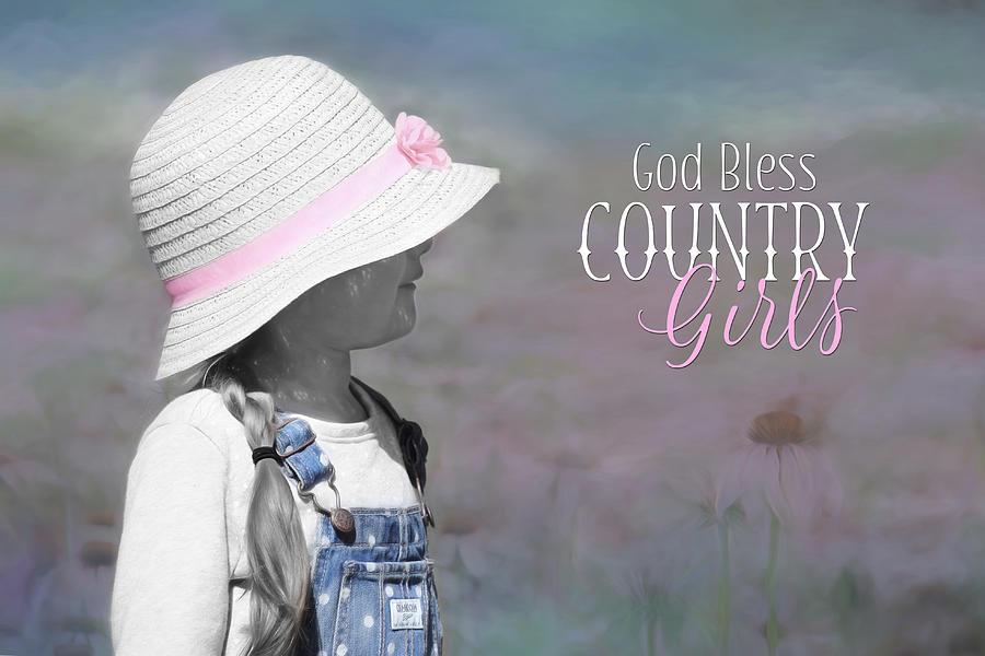 God Bless Country Girls Photograph by Lori Deiter