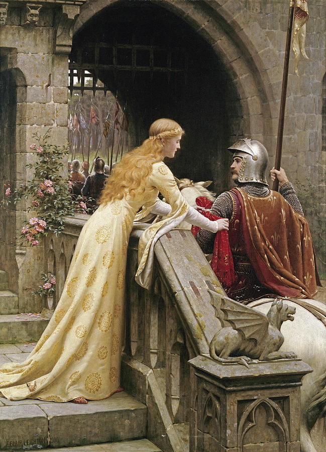 God Speed Painting by Edmund Blair Leighton - Fine Art America