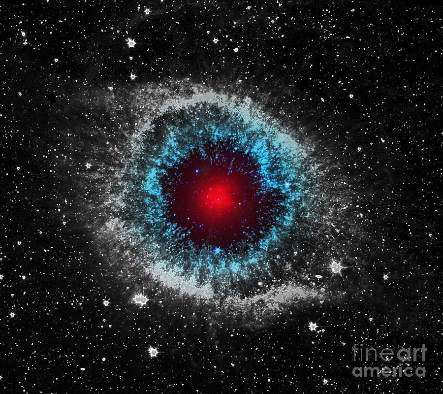 Gods Eye #1 Digital Art by Patricia Januszkiewicz