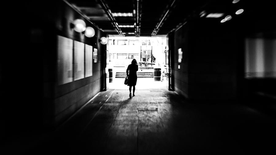 Going back home - Dublin, Ireland - Black and white street photography ...