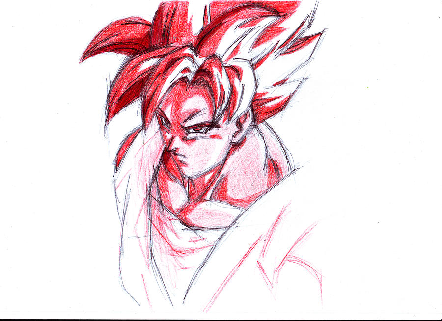 Goku Wallpaper  Goku  Vegeta Pencil Art  Facebook