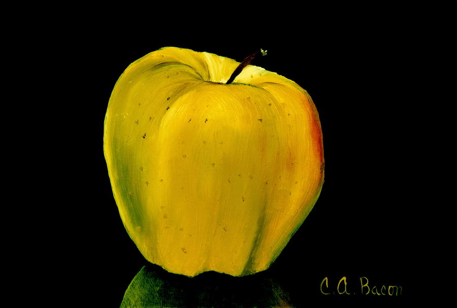Golden and Delicious Painting by Charlotte Bacon