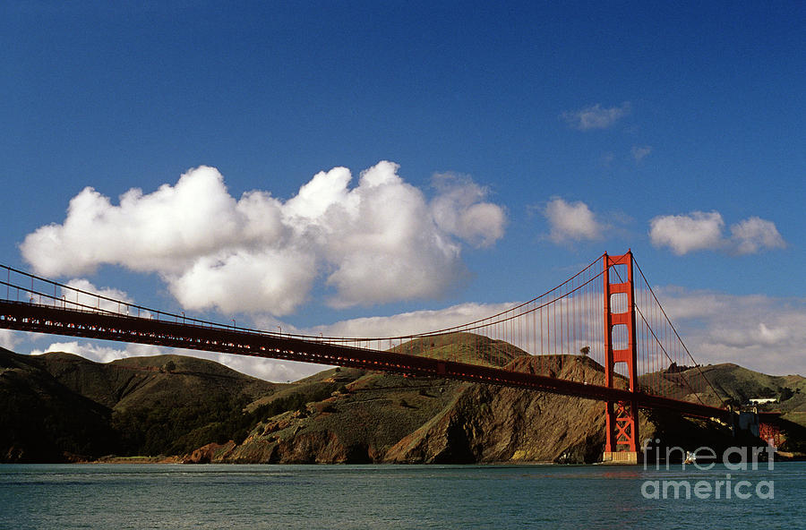 Golden Gate Bridge in San Francisco Bay  #1 Photograph by Jim Corwin