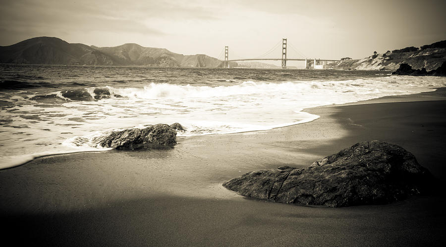 Golden Gate Bridge Photograph by Lev Kaytsner