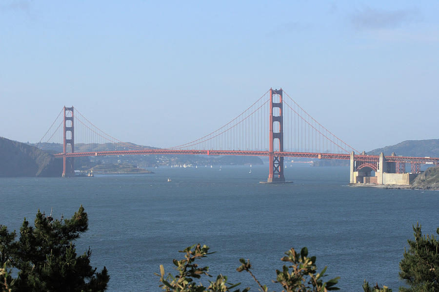 Golden Gate Bridge #1 Photograph by Lou Ford