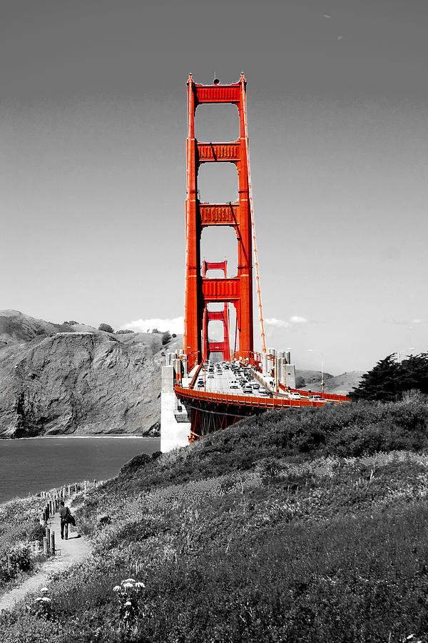San Francisco Photograph - Golden Gate by Greg Fortier San Francisco Photograph - Golden Gate by Greg Fortier