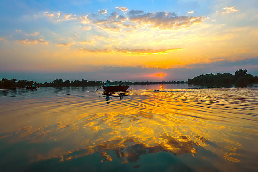 Golden Ride Photograph by Nilesh Bhange Golden Ride Photograph by Nilesh Bhange