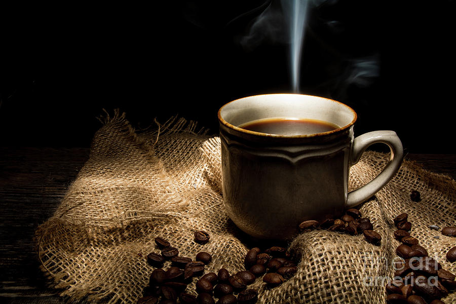 Coffee Photograph - Good Morning #1 by Deborah Klubertanz