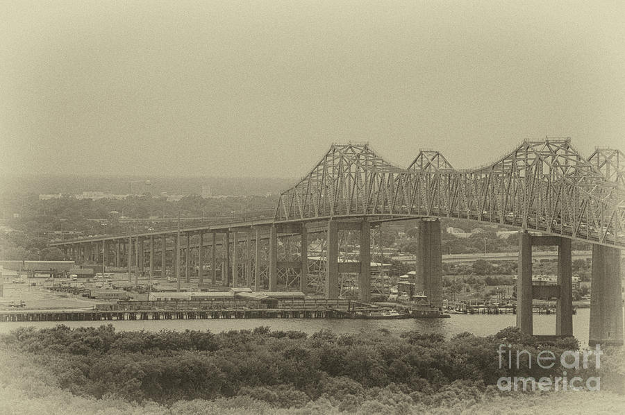Vintage Grace And Pearman Bridges Photograph