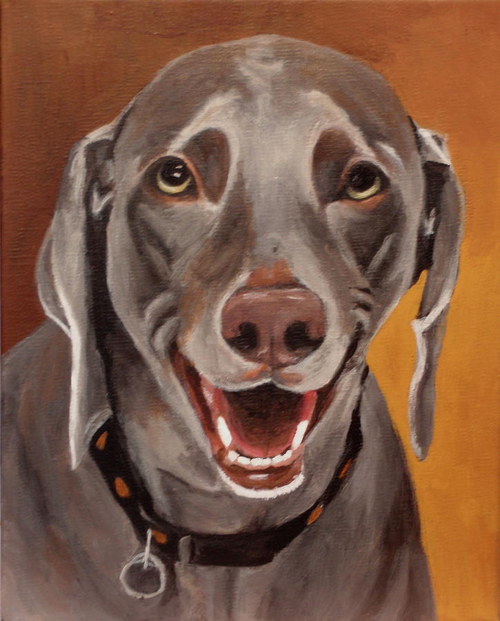 Gracie #1 Painting by Carol Russell