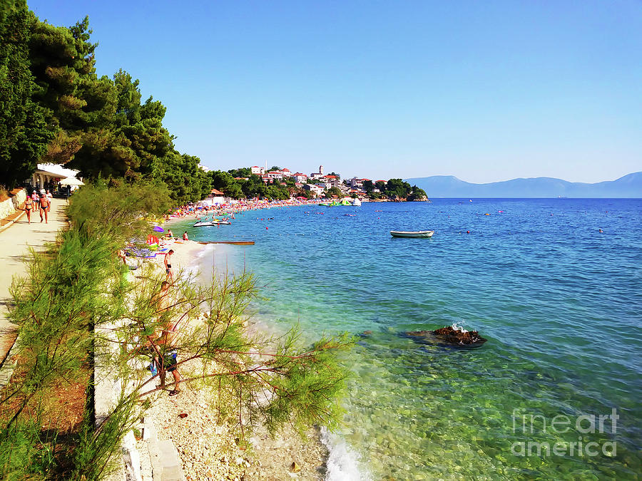 Gradac On The Adriatic Sea #3 Photograph by Jasna Dragun