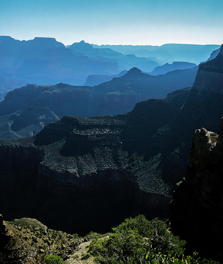 Grand Canyon. #1 Photograph by Elmer Jensen