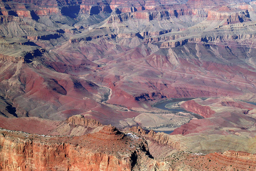 Grand Canyon South Rim Colors #2 Photograph by Mary Bedy