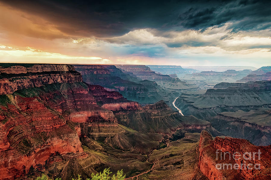 Grand Canyon South Rim Sunset #2 Photograph by Alissa Beth Photography