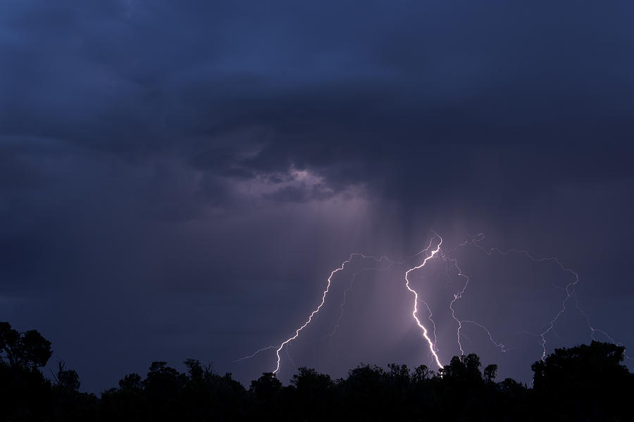 Grand Canyon Night Storm Photograph by Reka Komoli - Fine Art America