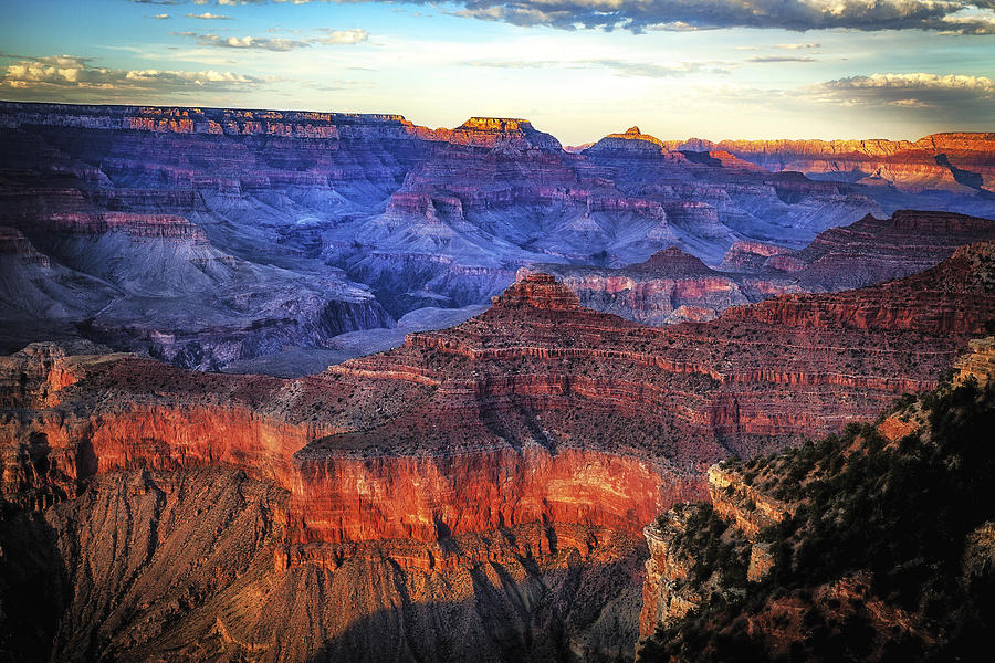 Grand Canyon National Park Photograph - Grand Canyon Sunset #1 by James Bethanis