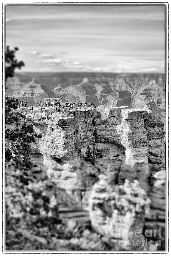 Road Photograph - Grand Canyon Unique Perspective by Toula Mavridou-Messer Road Photograph - Grand Canyon Unique Perspective by Toula Mavridou-Messer