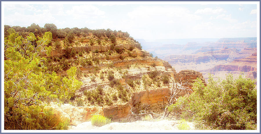 Grand Canyon, View from South Rim #1 Photograph by A Macarthur Gurmankin
