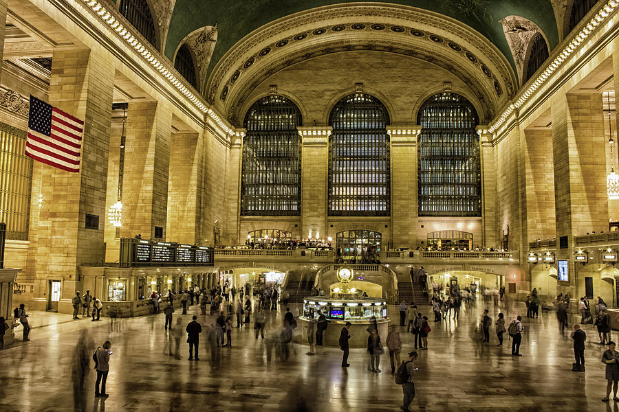 Transportation Photograph - Grand Central Station #1 by Martin Newman
