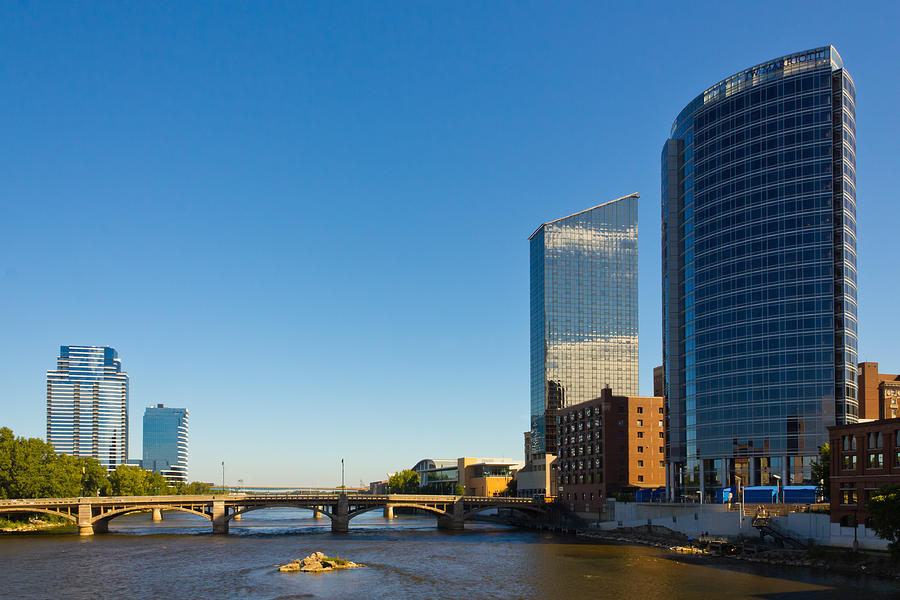 Grand Rapids Skyline Photograph by Justin Fuchs - Fine Art America