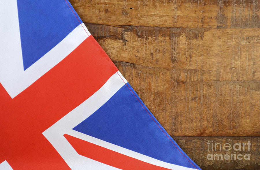 Great Britain UK Union Jack Flag #1 Photograph by Milleflore Images