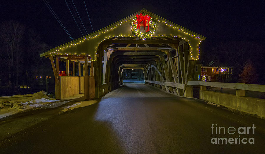 Great Eddy Covered Bridge #2 Photograph by Scenic Vermont Photography