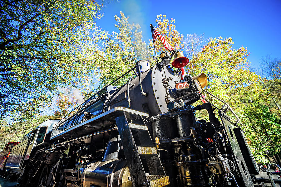 Great Smoky Mountains Train Ride In Bryson City Nc #1 Photograph by Alex Grichenko