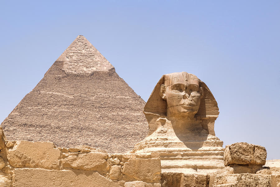 Camel Photograph - Great Sphinx of Giza - Egypt #1 by Joana Kruse