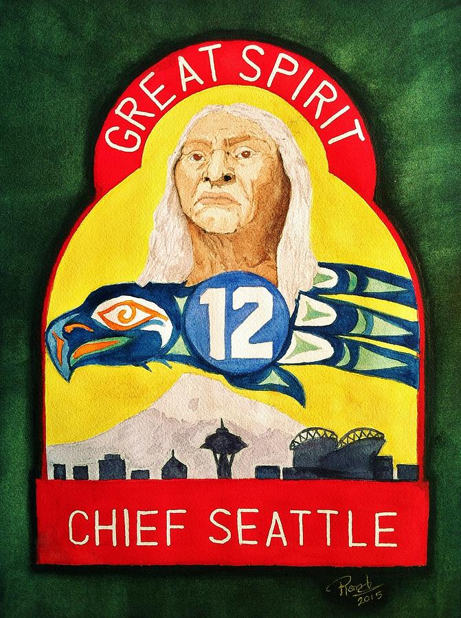 Great Spirit Seattle 12s Painting