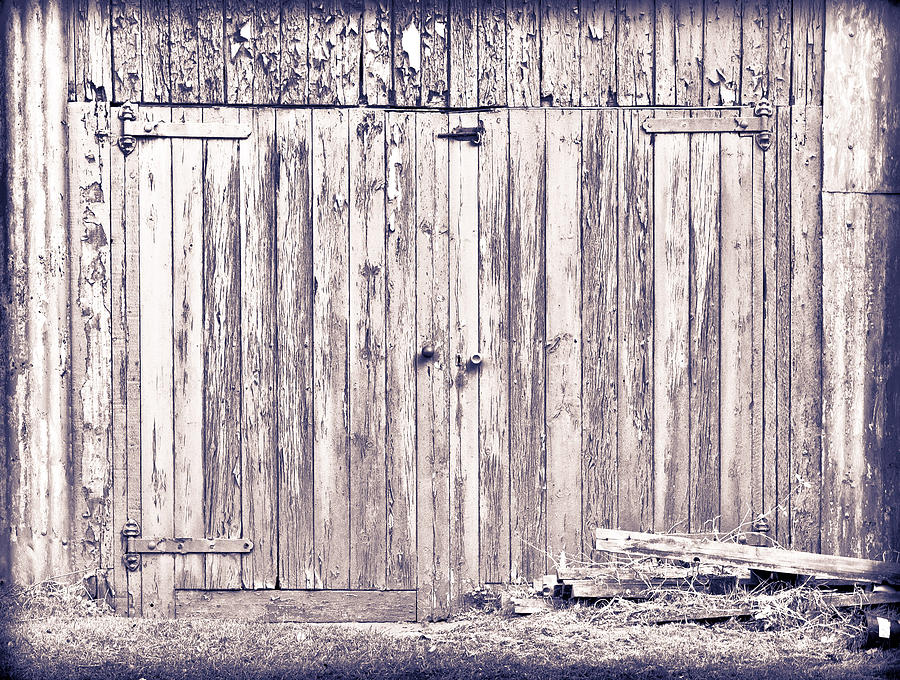 Abstract Photograph - Green Barn Door by Tom Gowanlock Abstract Photograph - Green Barn Door by Tom Gowanlock
